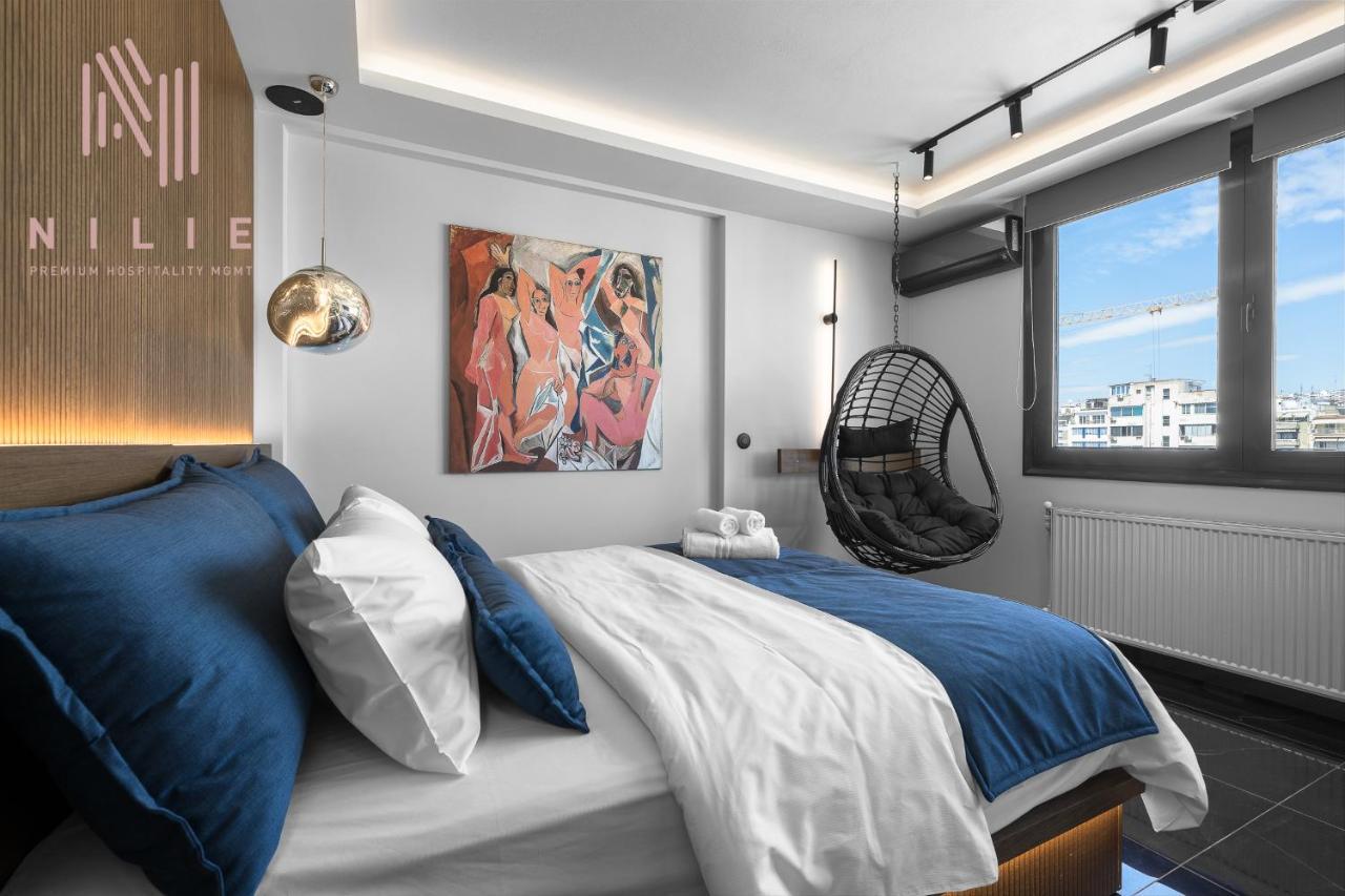 Calliope Penthouse, Nilie Hospitality Mgmt Daire Selanik Dış mekan fotoğraf
